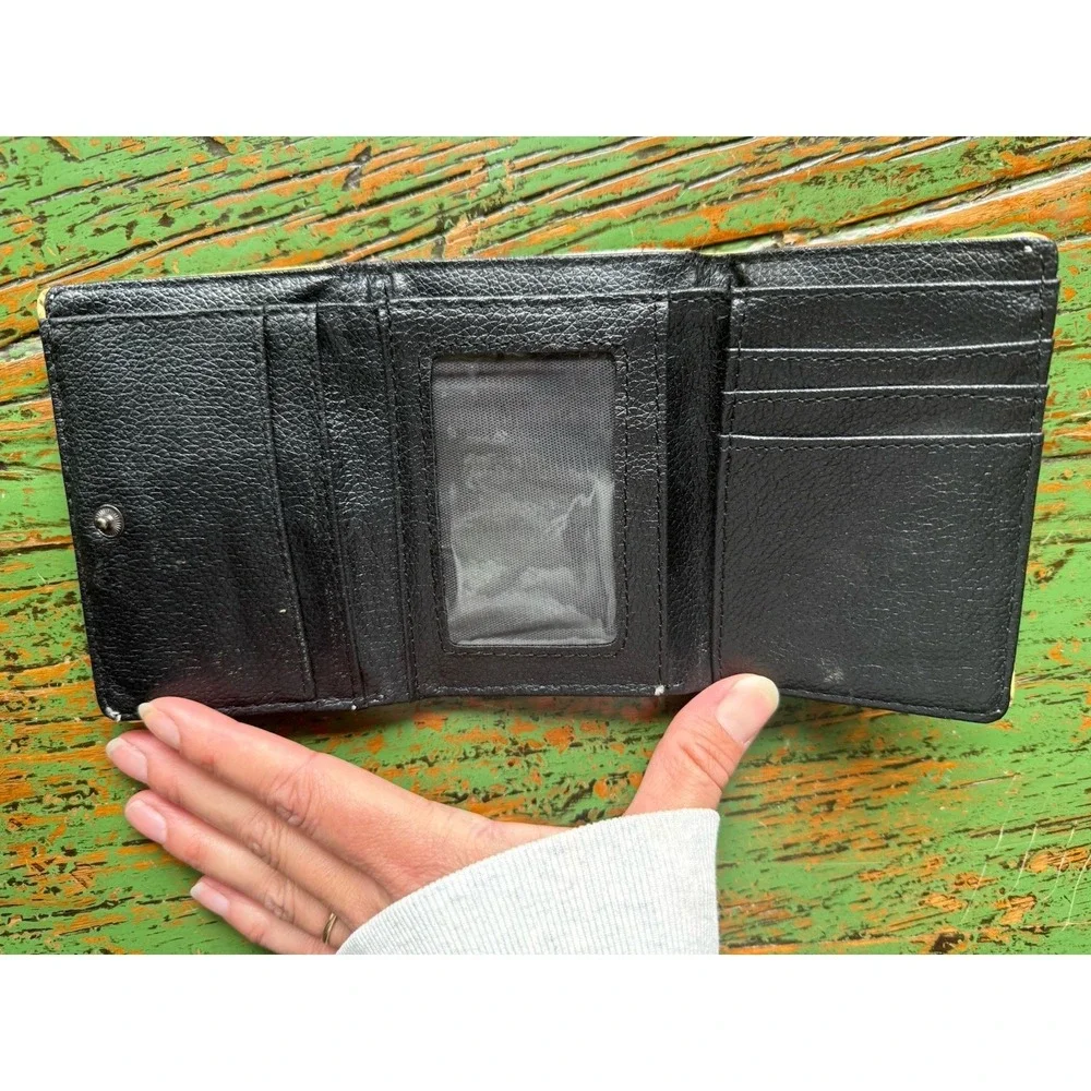 One Piece Faux Leather Trifold Wallet Featuring Monkey‎ D Luffy